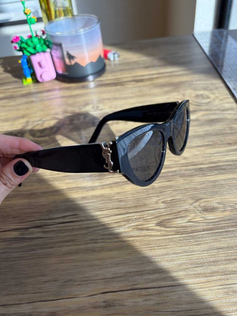 Saint Laurent M94 Black and gold sunglasses AUTHENTIC I GOT IN MILAN OG $580
